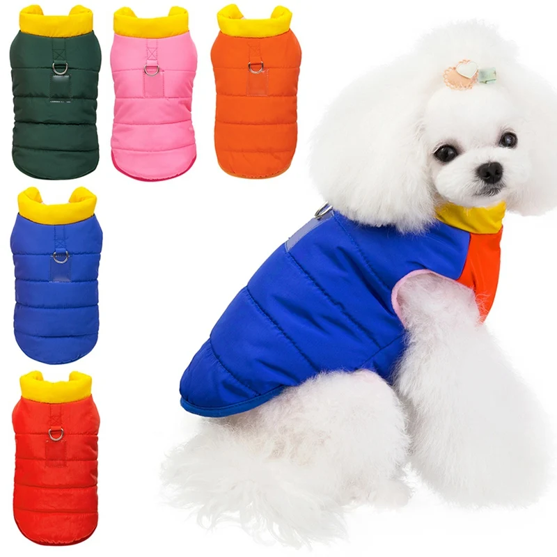 

Warm Dog Clothes For Small Dog Windproof Winter Pet Dog Coat Jacket Padded Clothes Puppy Outfit Vest Chihuahua Clothing