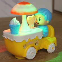 Высокое качество Электрический Muic мини-тележка ролевые игры тележка автомобиль стол игрушки для девочек Дети