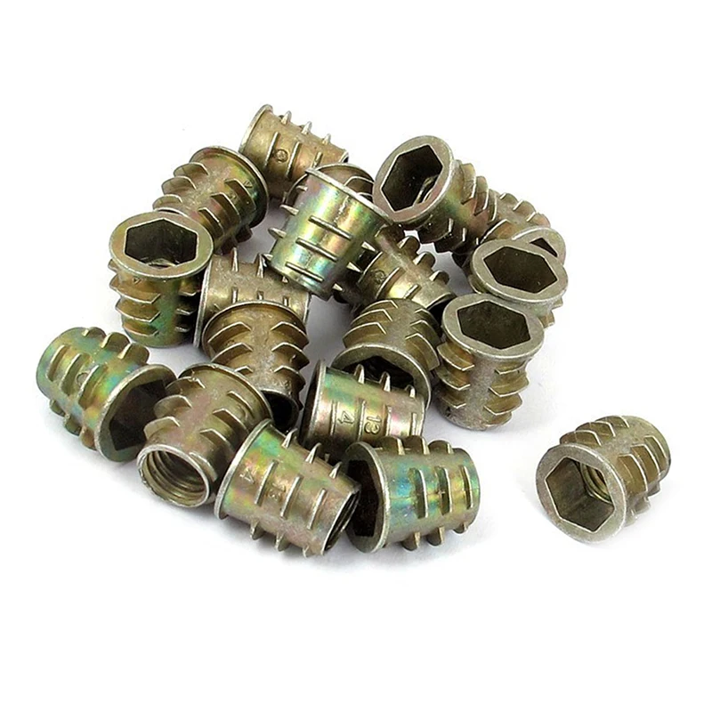 M8x13mm шестигранный винт в резьбовой гайки 20 шт для дерева