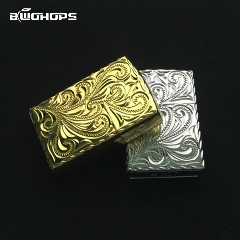 

Vintage Embossed Jet Wheel Lighter Auspicious Rich Flower Portable Cigarette Smoke Inflatable Classic butane Metal Lighters Gas