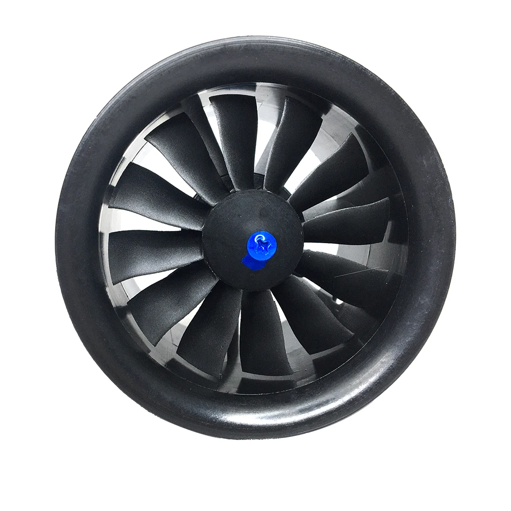 Contrôleur ESC 80A connecté au moteur brushless EDF, câbles et connecteurs visibles