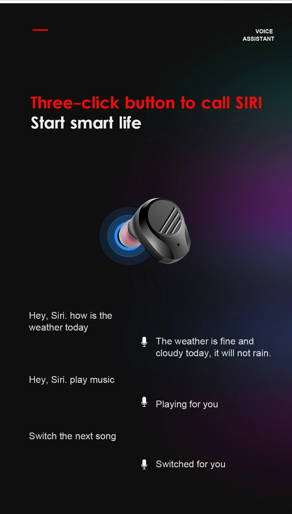 SANLEPUS Mini Bluetooth наушники Беспроводные спортивные наушники TWS 5,0 стерео гарнитура с микрофоном и зарядным устройством для телефонов и музыки