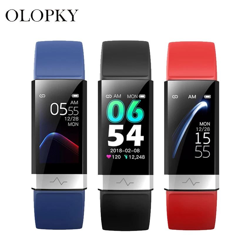 

New Smart Band Blood Pressure Heart Rate Monitor PPG ECG Smart Bracelet Activity Fitness Sports Tracker Electronics Wristband