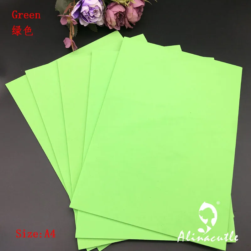 3mm Thick Foam Sponge Paper 21 X 29 Cm Handmade Eva Craft Paper Diy Foam Paper Flower Party Decoration Scrapbooking Card