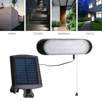

Balcony Pull Rope Ranch Outdoor Waterproof Landscape LED Solar Lamp Home Garden Lawn Fence Porch Front Door Path Yard