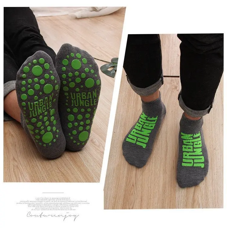 1 пара осенне зимних теплых нескользящих носков домашние носки для мальчиков и