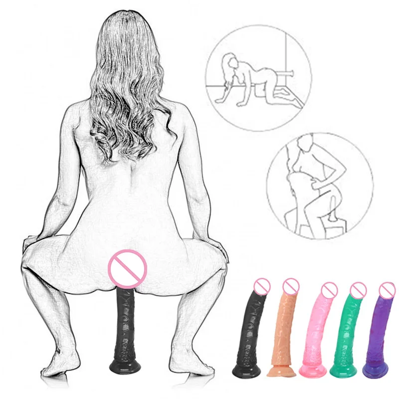 Секс-шоп реалистичный большой фаллоимитатор для Анальная пробка мастурбатор