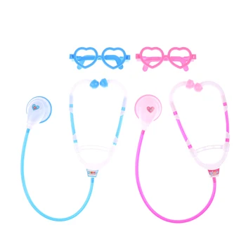 

1PCS Doctor Play Stethoscope Toys For Child Medical Kit Baby Educational Pretend Classic Gift High Quality