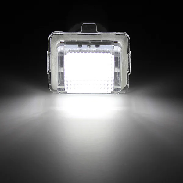 Автомобильный 18 Smd светодиодный светильник номерного знака, светильник номерного знака для Medes Mercedes W204 W221 W212 W216