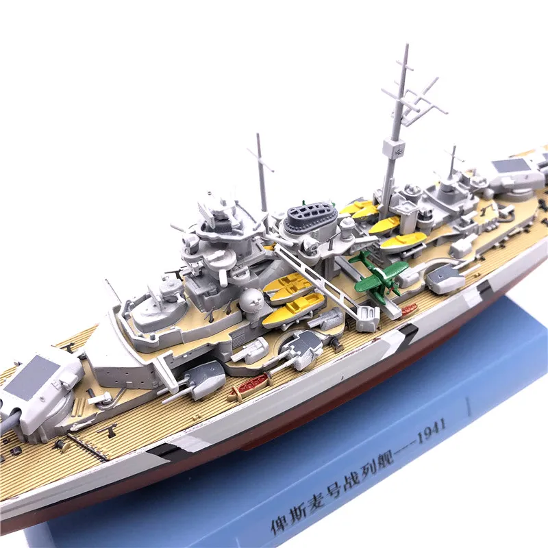 Allemand Cuirassé Bismarck 1941 1/1000 Diecast Model Ship Amer 