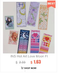 1Pc Ins Gradient Laser Rose Series Decoration Laser Stickers Scrapbooking Hand Account Cute Stationery Sticker School Suppliesr