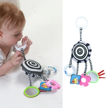 

Baby Toys Cute Plush Hand Bells Baby Rattle for Kid Toys for Newborn Safety Seat Stroller Educational Toys