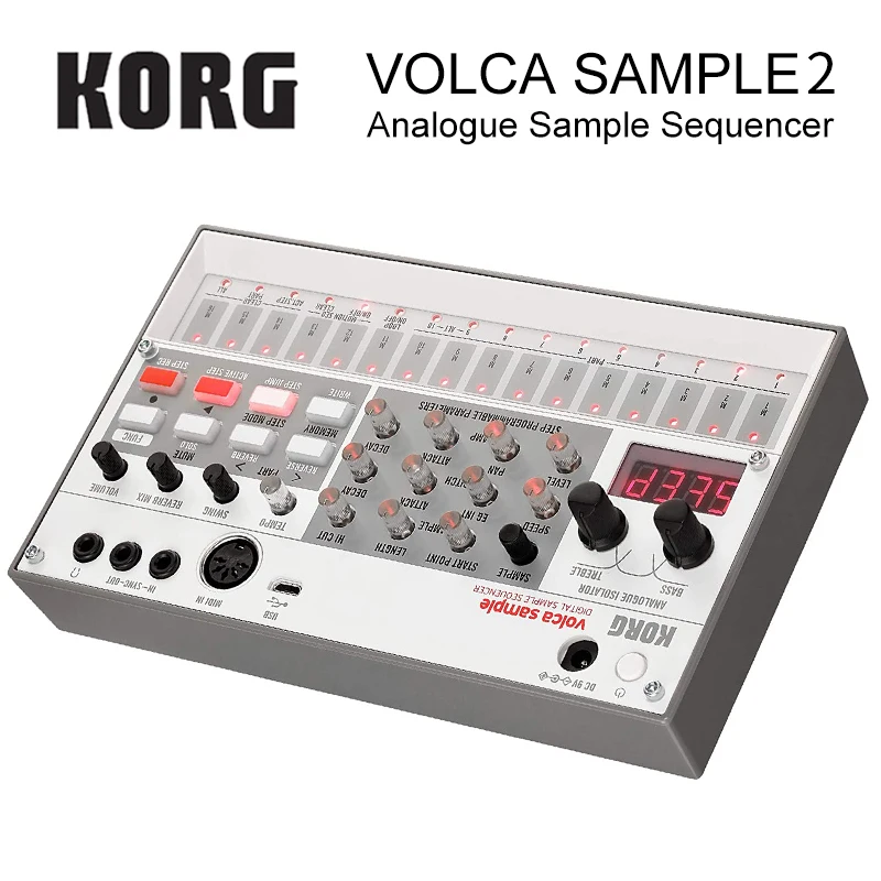KORG volca sample2シーケンサー サンプラー KORG volca sample2シーケンサー サンプラー
