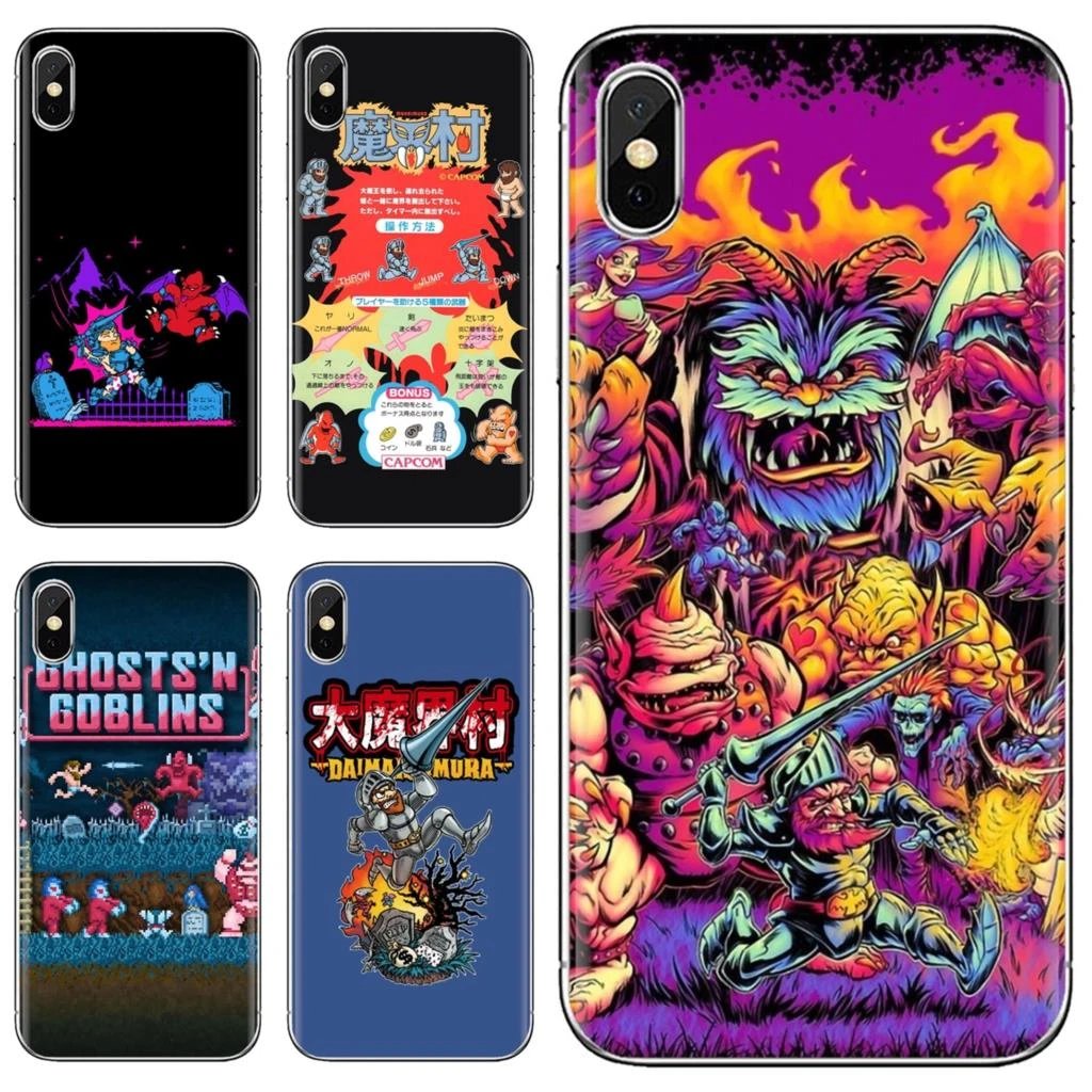 For Samsung Galaxy J1 J2 J3 J4 J5 J6 J7 J8 Plus 18 Prime 15 16 17 Eu Ghosts N Goblins Soft Case Covers Phone Case Covers Aliexpress