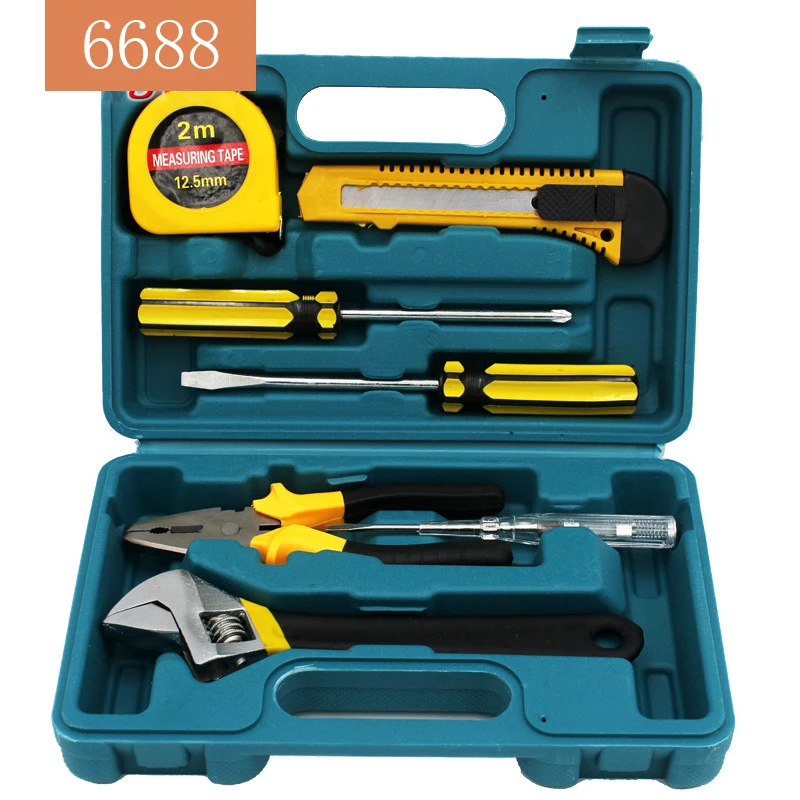 

metal woodworking tools socket mechanic tools kit electrician hand car tool set box automotive tool