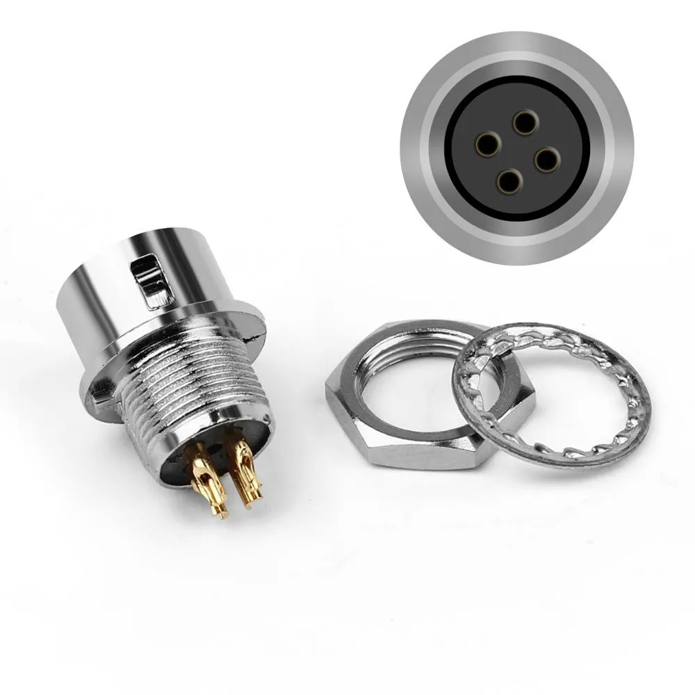 HiFi Earphone Adapter For Mr Speaker Ether Alpha Dog Prime 4pin Male Female Plug Audio Connector Upgraded Version Headphone Jack
