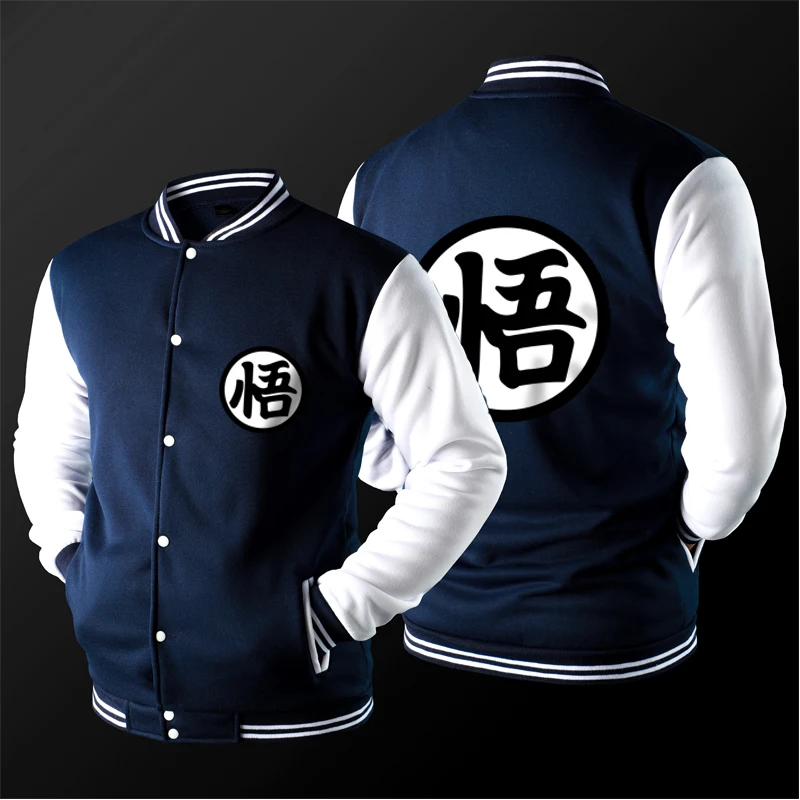 New Japanese Anime    Varsity Jacket Autumn Casual Sweatshirt Hoodie Coat Jacket Brand Baseball Jacket