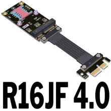 

M.2 Wifi Adapter Key A+E to PCIe Extender Cable PCI Express 4.0 x1 to Mini PCIe Signal Extension Cable mPCIe PCIE 4.0 Riser Card