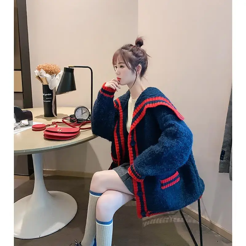 

2020 New Sweater Coat Women's Autumn and Winter All-match Spring Knitted Cardigan Fashion Fashion