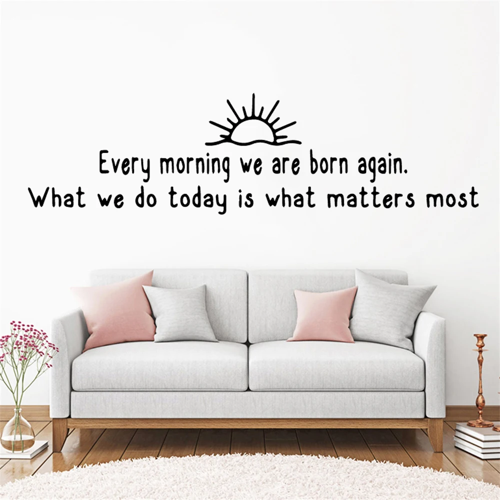 

Sunshine Sentence Wall Stickers For Boys Rooms Decor Wallpaper Vinyl Decals Vinilo Pared Infantil Livingroom Murals HJ0290