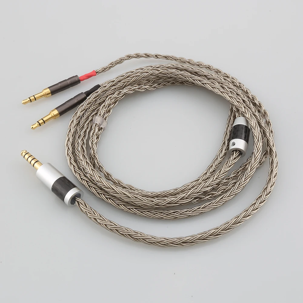 Cabo de Auscultadores para Hifiman Ananda Sundara He1000se He6se He400 Z7m2 Pinos 44 25 mm 16 Núcleos - Image 3