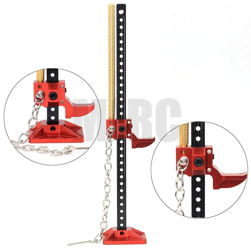 

1PC High Quality 1/10 Scale Metal Mini Lifting Jack For RC Crawler Car Axial SCX10 D90 Remote Control Toy Parts Accessories