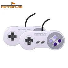 Retroflag USB Controlador-U juegos por cable controlador para Raspberry Pi ventanas interruptor