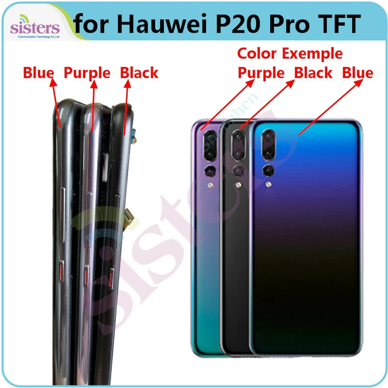 ЖК для huawei P20 Pro ЖК-экран ЖК-дисплей для huawei P20Pro сенсорный экран дигитайзер CLT-L09 L29 AL00 AL01 AL00L экран протестирован