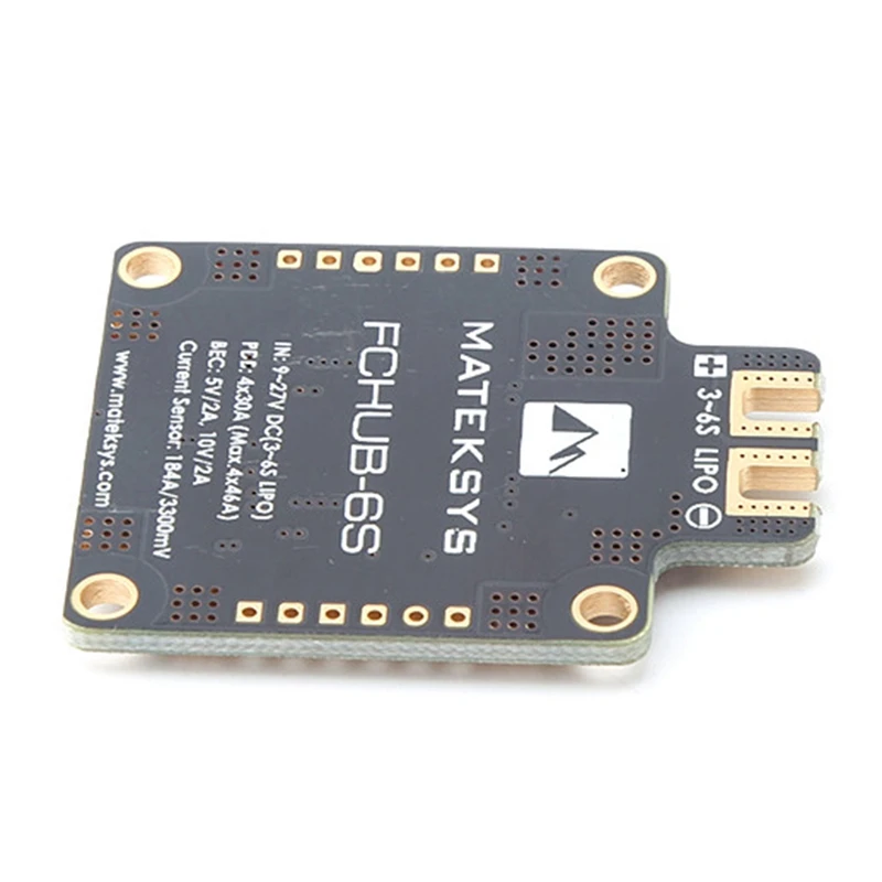 FCHUB-6S концентратор Мощность распределительный щит 5V& 10V BEC встроенный 184A ток Сенсор для дрона с дистанционным управлением