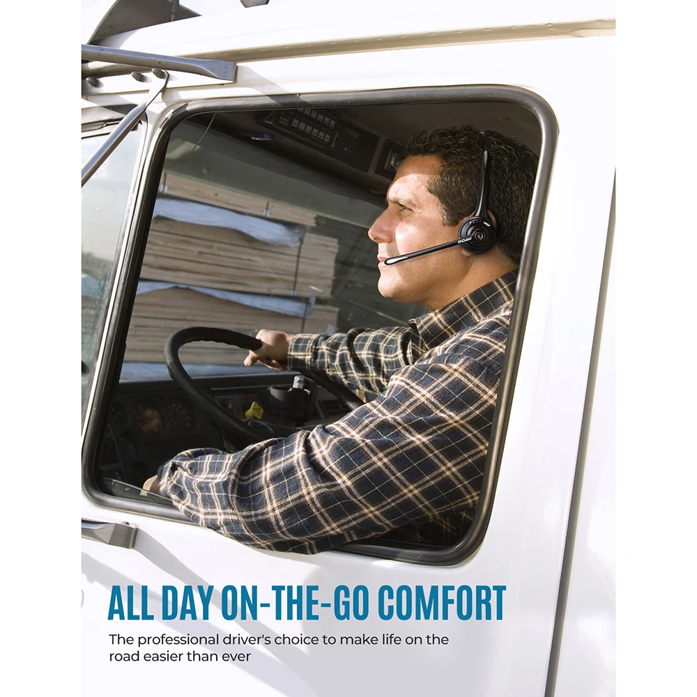 2 Pack Mpow Pro Wireless Headphone Bluetooth Headset With 16 Hour Talking Time For Computer Skype Car Driver Call Center Skype