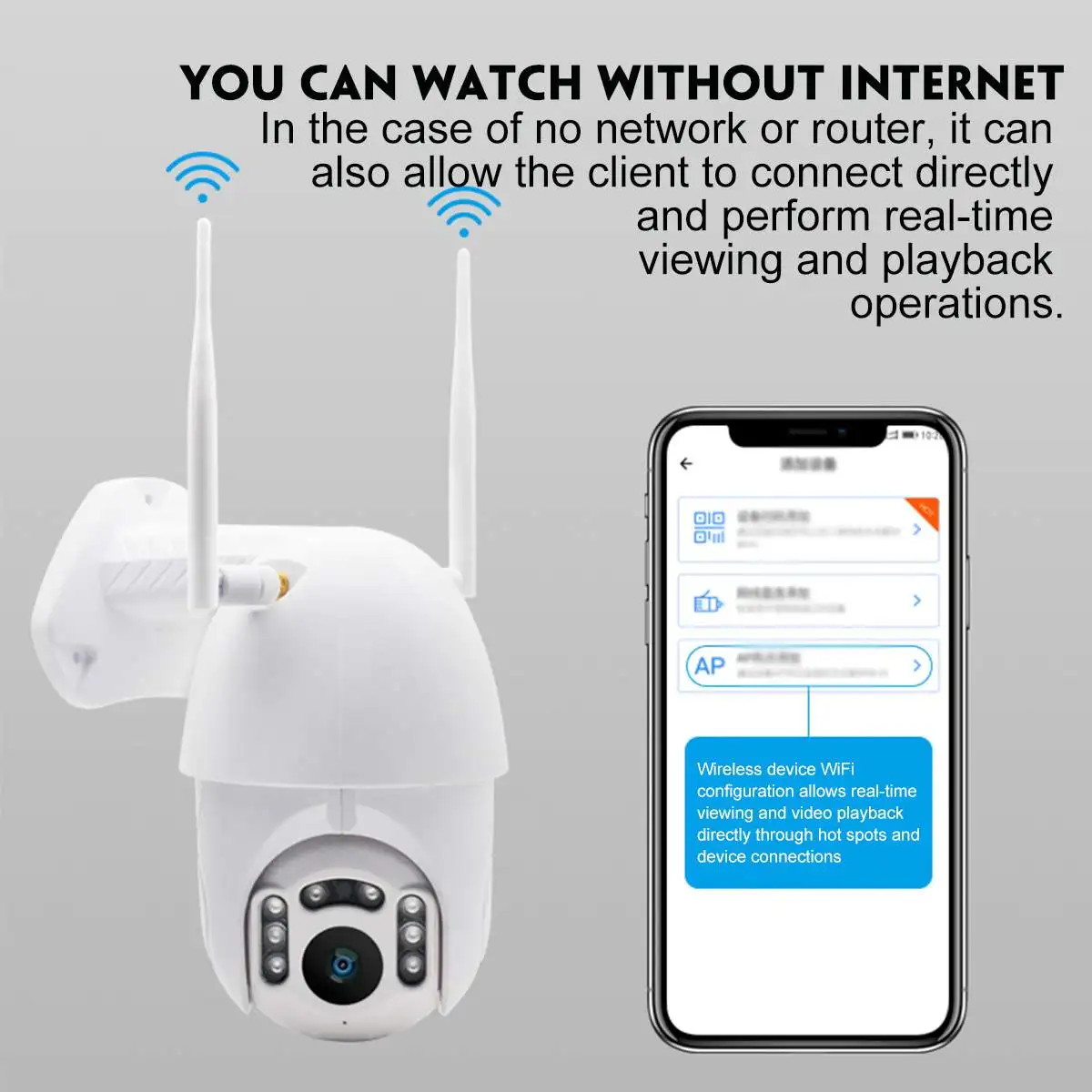 8 светодиодный Открытый Водонепроницаемый 1080P IP камера беспроводная wi-fi-камера 1080P HD безопасность ночного видения PIR WiFi камера