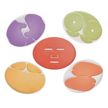 

5pcs DIY Mask Plate Mold for Face and Body Skin Care Tools Fruit Mask Machine Accessories Beauty Device Mask Maker Plate
