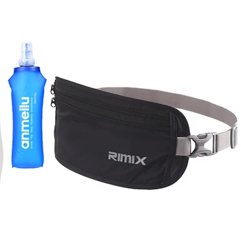 

Men Running Waist Bag Jogging Belt Fanny Pack Travel Hiking Money Sport Trail Marathon Gym Workout Fitness 7.2in Phone Holder