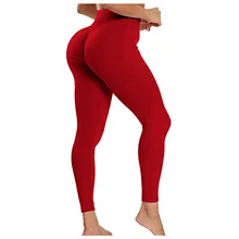 Kobiety Solid Color kobiety legginsy joga legginsy treningowe Fitness bieganie joga spodnie bieganie trening odzież sportowa tanie tanio ISHOWTIENDA CN (pochodzenie) Elastyczny pas POLIESTER WOMEN Dobrze pasuje do rozmiaru wybierz swój normalny rozmiar Yoga