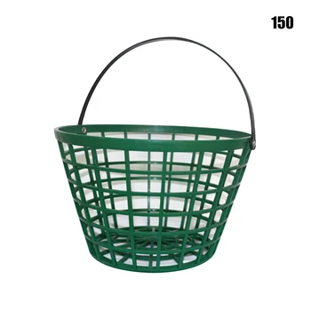 

Nylon Clubs Space Saving Stackable Carrying With Handle Green Home Storage Container Practical Large Capacity Golf Ball Basket