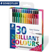 STAEDTLER 334 30 цветов секретный сад набор маркеров для живописи Эскиз Рисование маркером Комический дизайн товары для рукоделия