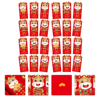 

36Pcs Red Envelope Hongbao Chinese Red Envelope Luck Money Packet for New Year Party Kids Gift