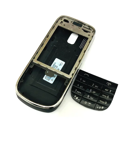 Чехол для Nokia 202 передняя рамка+ английские или русские или Арабские клавиатуры+ задняя крышка Новинка