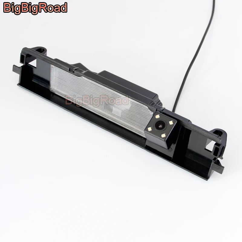 BigBigRoad заднего вида паркинг CCD Камера для Toyota Yaris Vitz Hatchback MK2 2005-2013/об этом XP90 2005-2013 хэтчбек