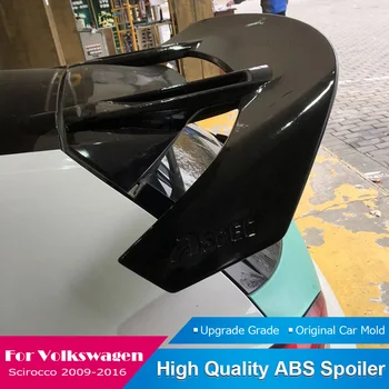 

AITWATT For Volkswagen Scirocco 2009 to 2016 Tail Roof Spoiler Carbon Fiber Rear Trunk Wing Boot Cover Spoiler Protector