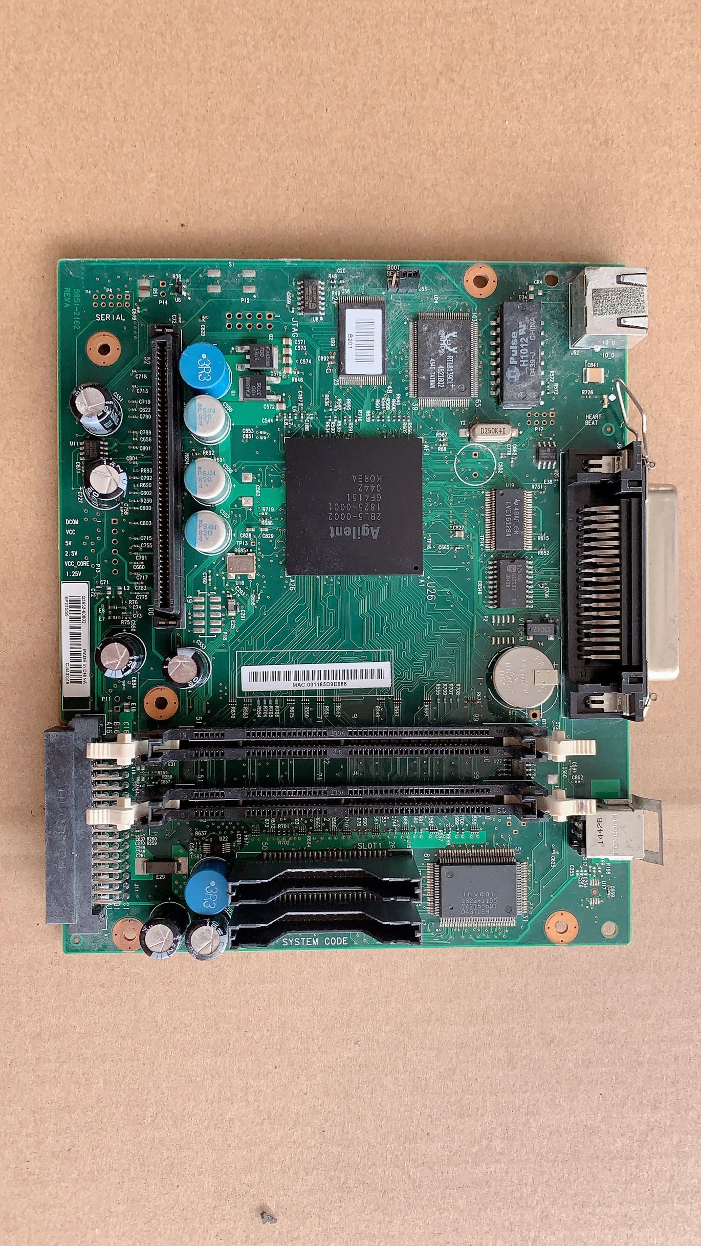 

Mainboard/Formatter Board Q3652 Q3652-60002 for HP LaserJet Printer 4250n