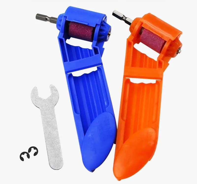 2-12.5mm Drill Bit Sharpener Corundum Grinding Wheel Portable Powered Tool for Drill Polishing Whee