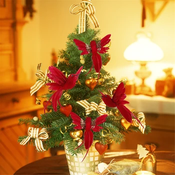 

Fake Feather Hummingbird Artificial Birds Clip on Christmas Tree Decoration Simulation Feather DIY Holiday Party Decor