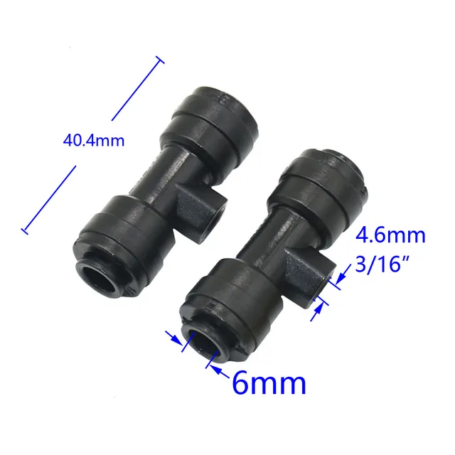 0,2/0,3/0,4/0,5/0,6 Alacsony Nyomású Fúvóka Permetező Injektor Porlasztási Fej Köd Rendszer 3/16 Szálakkal 10 db - Image 2