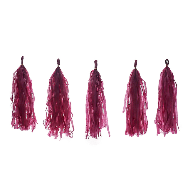 accessories paper tassel ribbon wedding decoration balloon birthday party decoration party decoration baby birthday prop