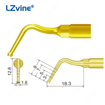 

Dental implantation 1.6mm englargement implantation UI1scaler tips For Piezosurgery Ultrasurgery set endodontic file