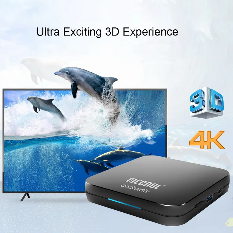 KM9 PRO Smart tv Box HD 4K 2G/16 GB сетевой телеприставка медиаплеер