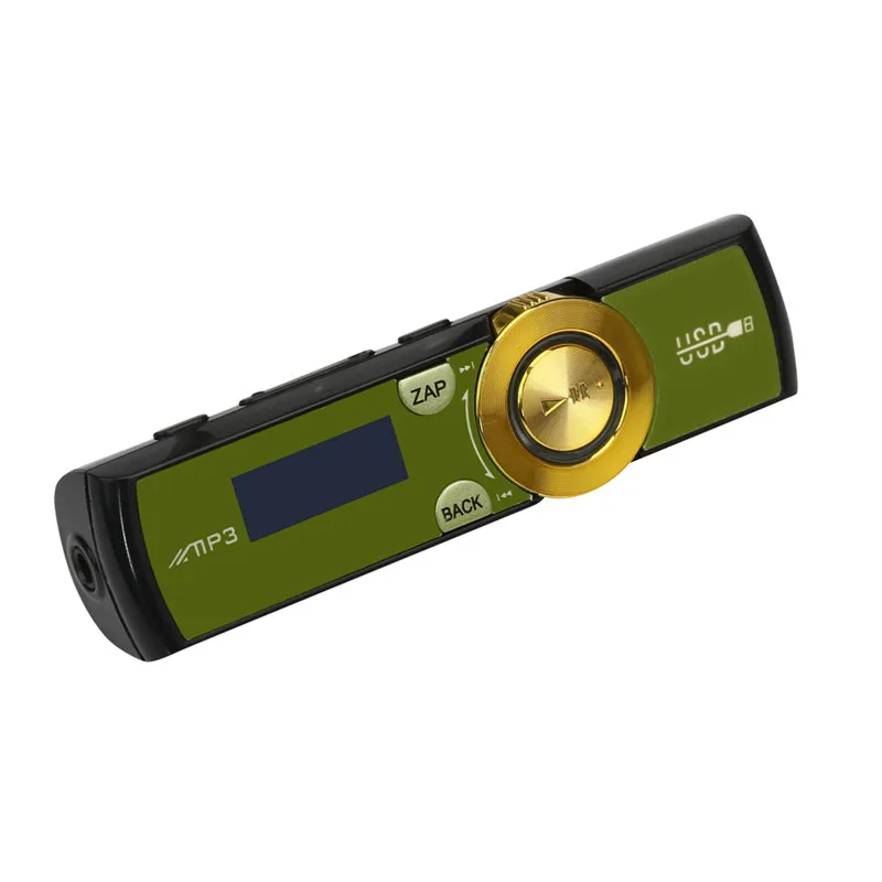Зеленый OMESHIN USB ЖК-экран Поддержка 8GB Flash TF плеер MP3 музыка fm-радио - Цвет: Зеленый