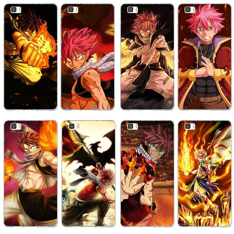 Soft Phone Cases for Huawei P8 P9 P10 P20 P30 Mate 10 Pro Y5 Y6 Y7 2018 Honor 6X 7X 9 Lite Plus Anime Manga Fairy Tail Logo |
