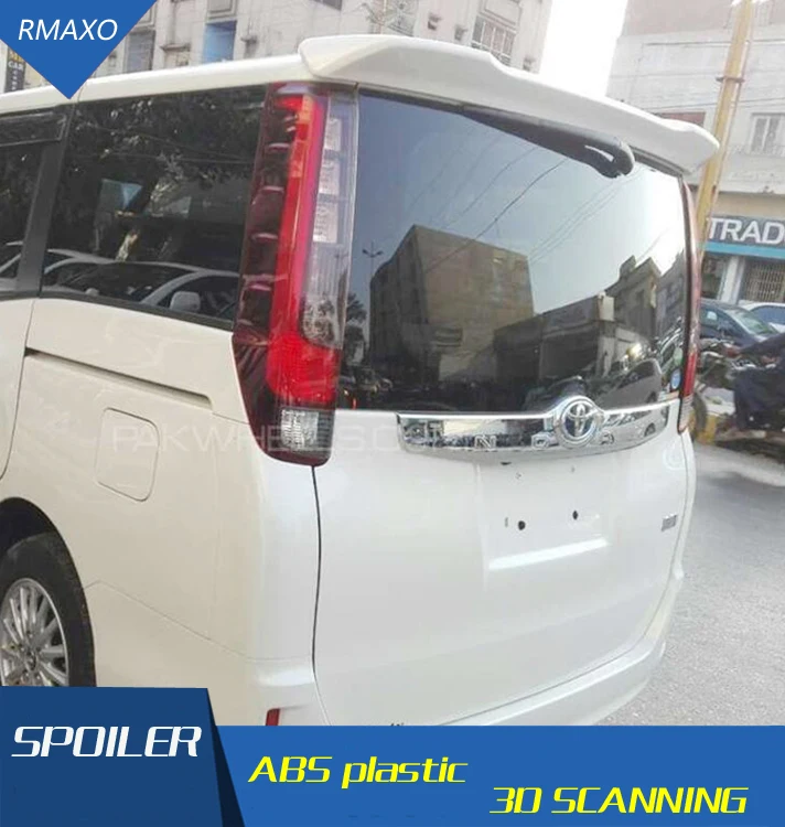 Спойлер для Toyota NOAH VOXY 2014 2017 АБС пластик цветной задний спойлер VOXY|rear spoiler|spoiler for